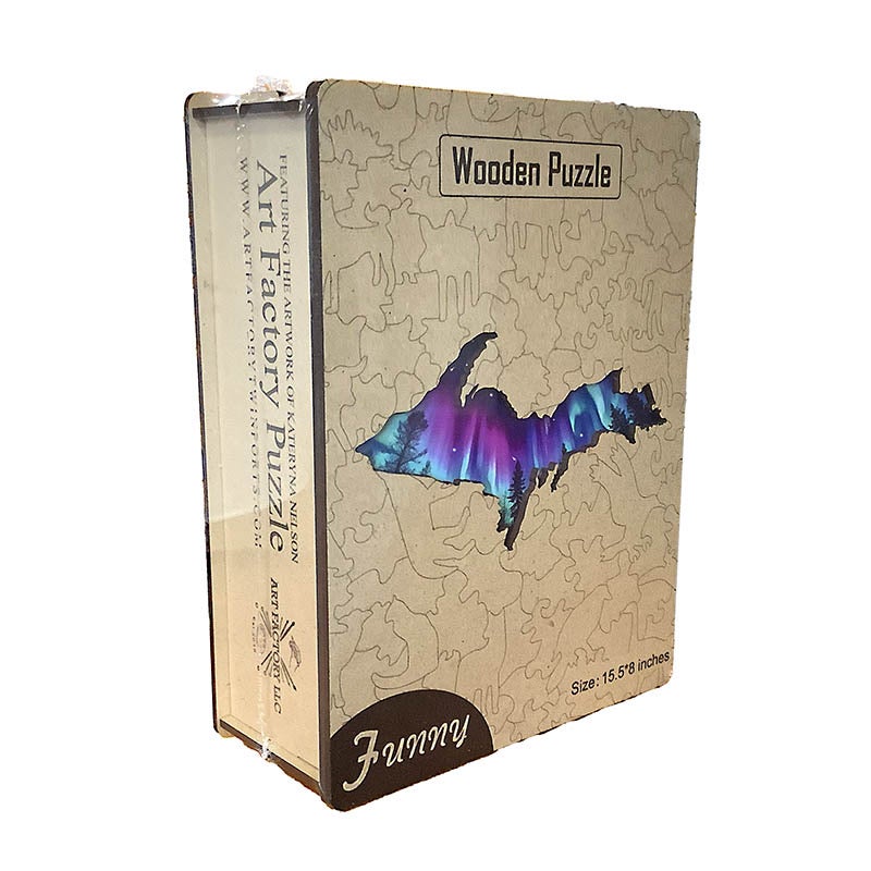 Wooden Jigsaw Puzzle | Michigan Made