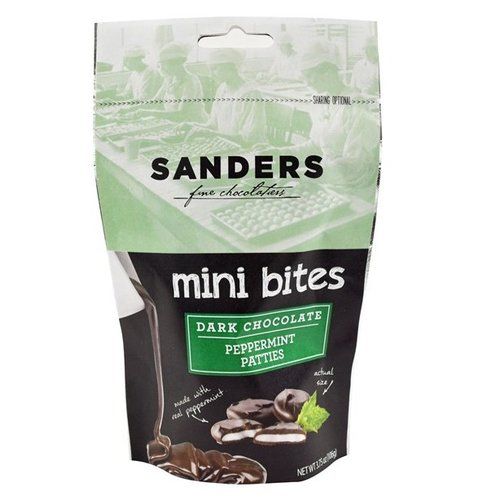 Sanders Chocolates Milk Chocolate Peanut Butter Caramel Mini Bites, 3.75 oz.