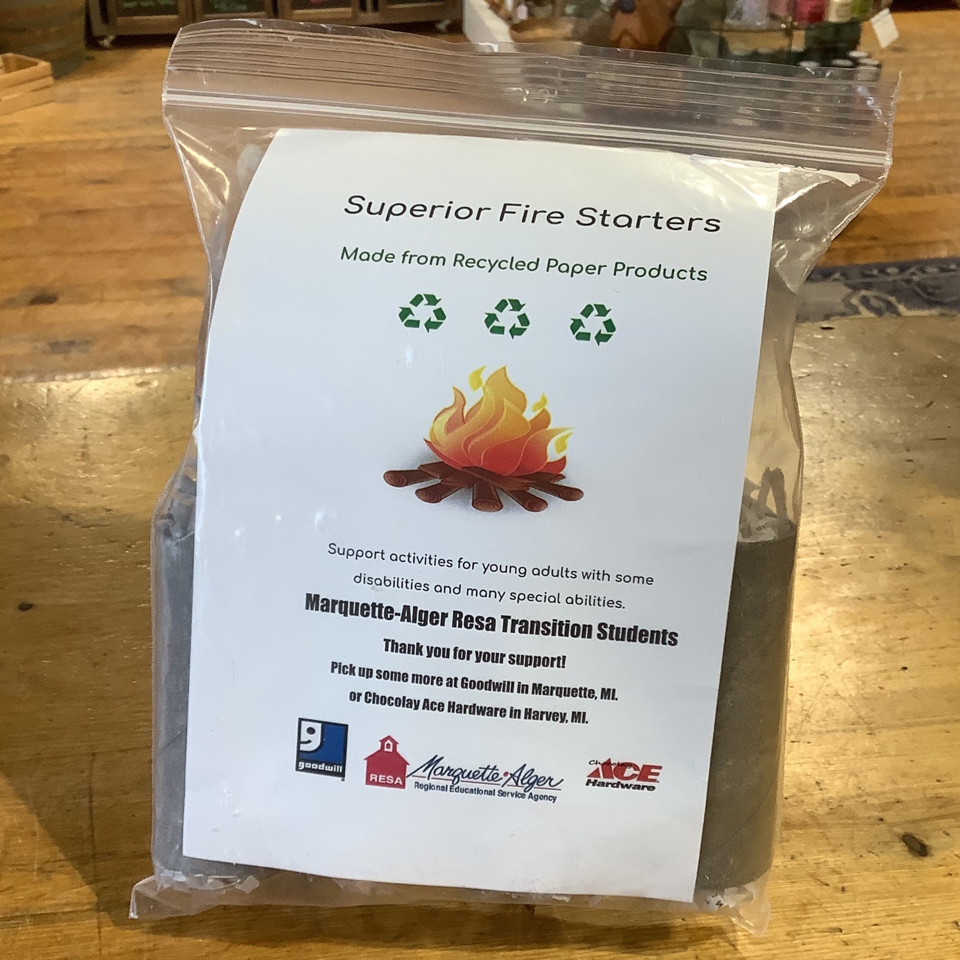 Superior Fire Starters Michigan Made